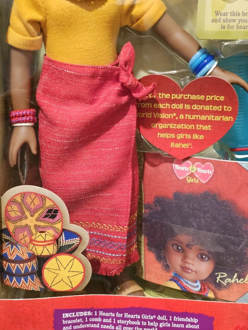 Rachel From Ethiopia Doll...Hearts For Hearts. 14